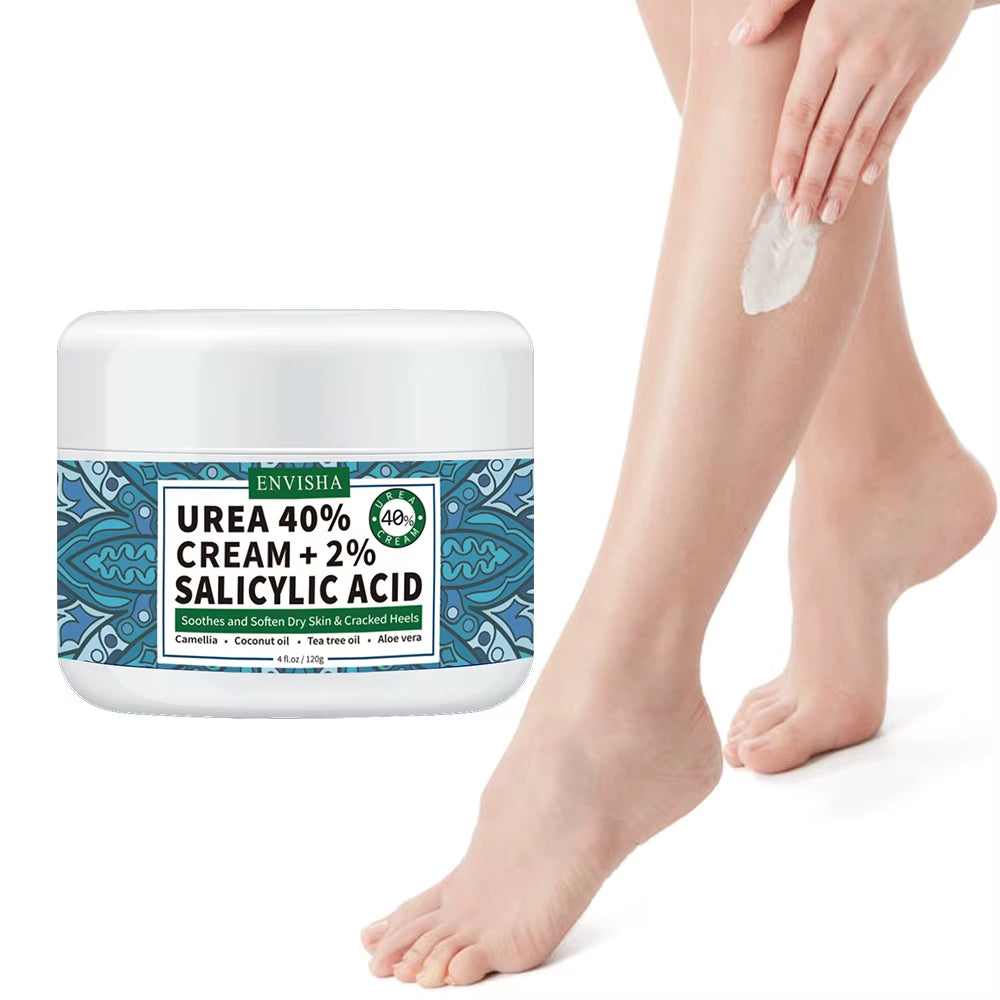 Feet Skin Care Foot Cream for Heels Anti-Dryness Moisturizing Urea 40% Remove Callus Corn Cracked Repair Exfoliating