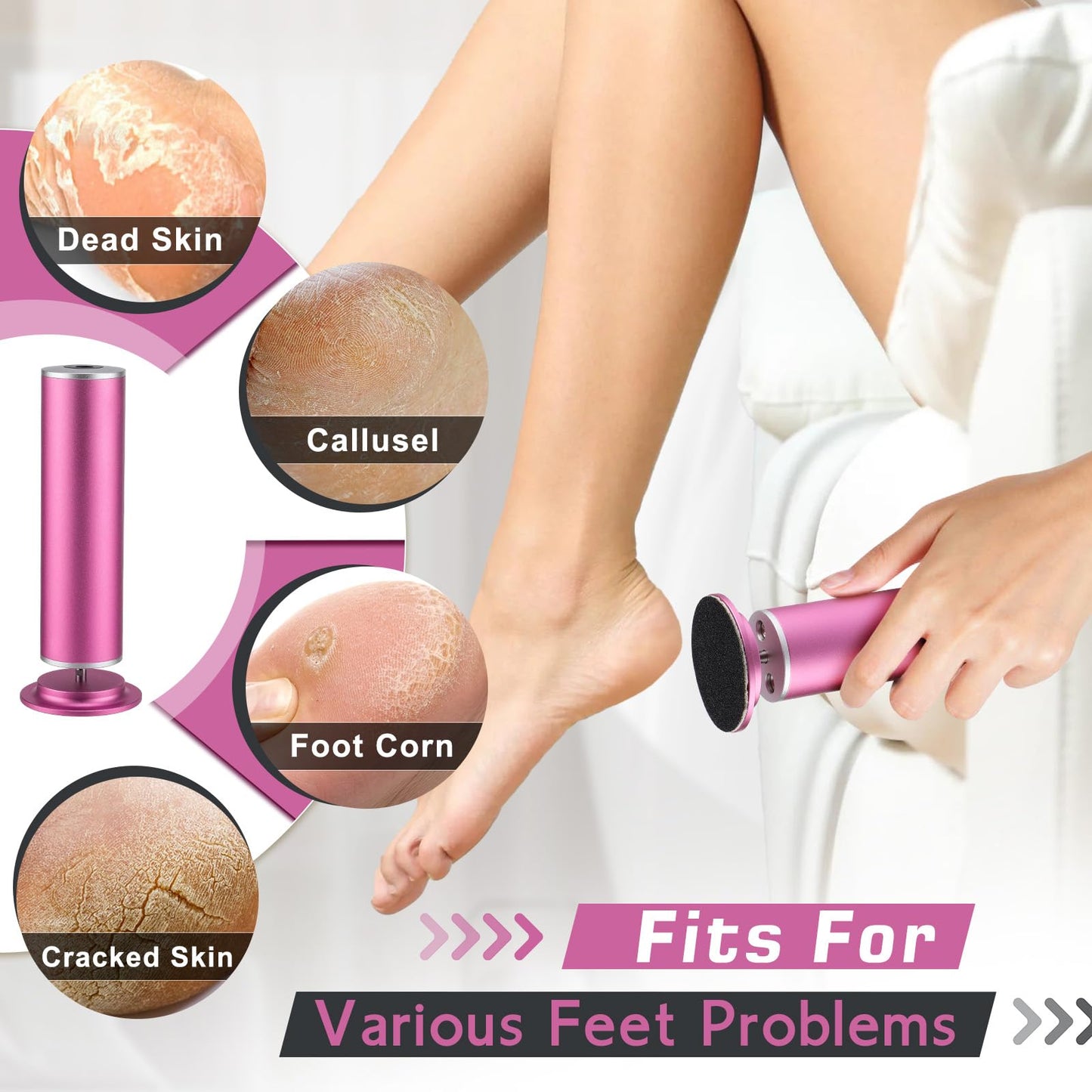 LifesLittleStepsCo Electric Foot Callus Remover