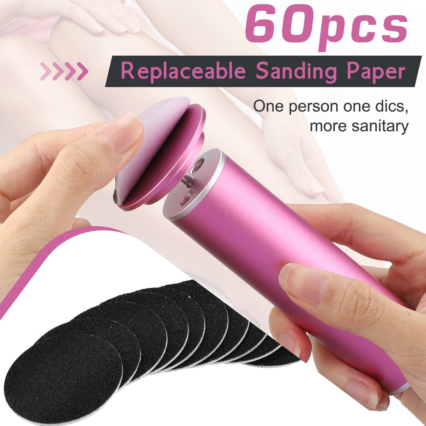 LifesLittleStepsCo Electric Foot Callus Remover