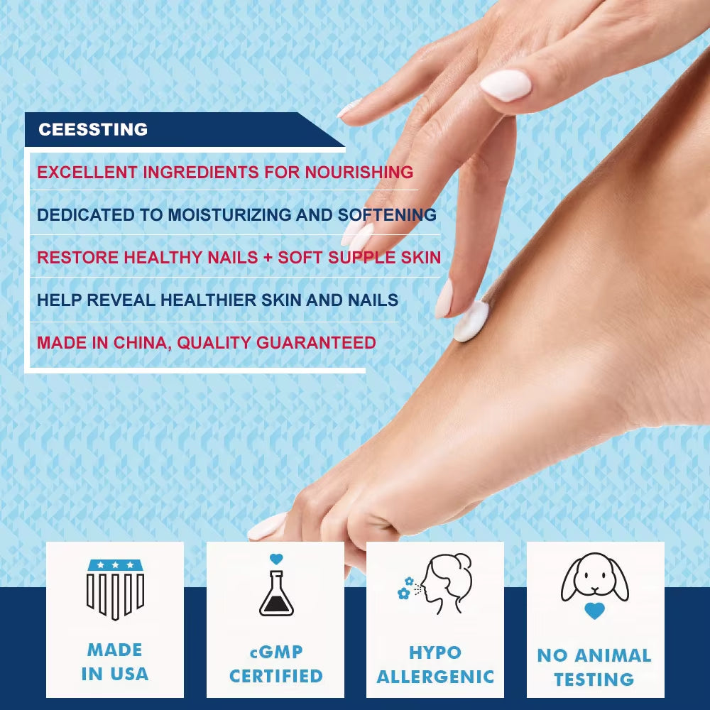 Feet Skin Care Foot Cream for Heels Anti-Dryness Moisturizing Urea 40% Remove Callus Corn Cracked Repair Exfoliating